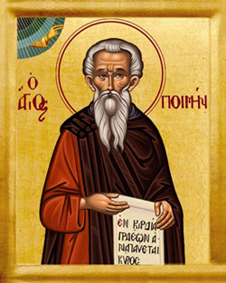 Икона преподобного Пимена Великого