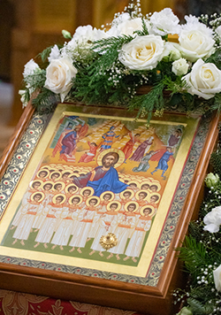 Икона Вифлеемских младенцев в монастыре