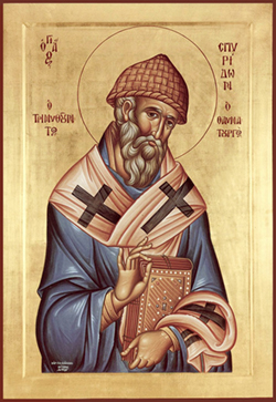 Икона святителя Спиридона Тримифунтского